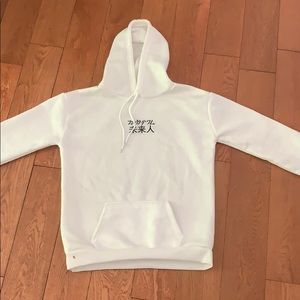 Chinese White Sweatshirt